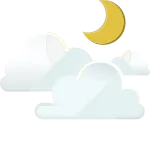 Moonlit Night SVG Icon